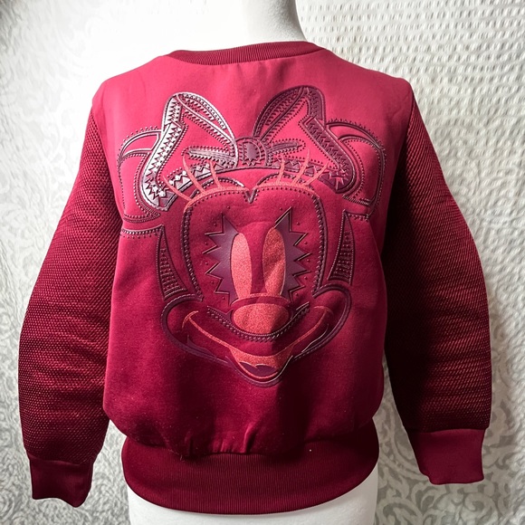 Only Other - Only True Streetware, Disney Minnie Mouse, sweatshirt,  Kids small, Maroon
